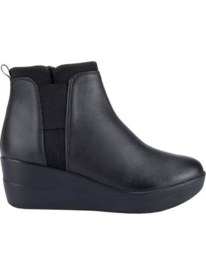 BOTA TACON CUÑA NEGRO MANET