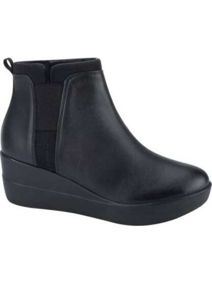 BOTA TACON CUÑA NEGRO MANET - Image 2