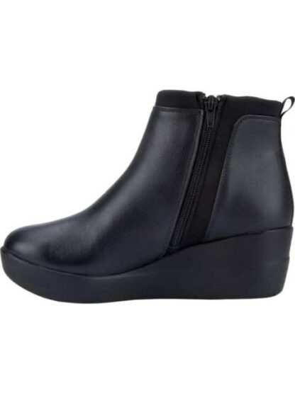 BOTA TACON CUÑA NEGRO MANET - Image 5