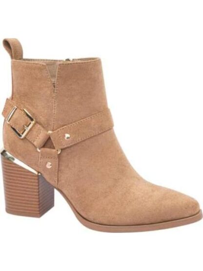 BOTA TACON CUADRADO CAMEL TIERRA BENDITA - Image 2