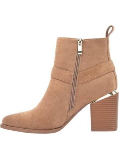 BOTA TACON CUADRADO CAMEL TIERRA BENDITA - Image 5