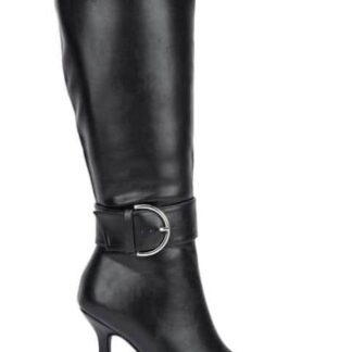 BOTA TACON DELGADO HEBILLA NEGRO BELINDA PEREGRIN