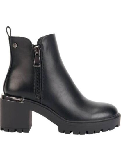 BOTA TACON MEDIO SUELA TRACK NEGRO BELINDA PEREGRIN