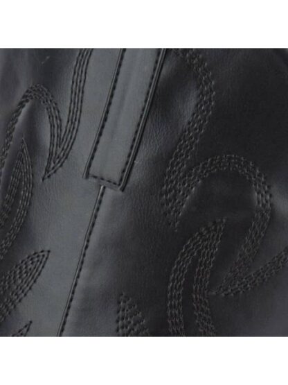 BOTA TEXANA BORDADA NEGRO TIERRA BENDITA DELUXE - Image 6