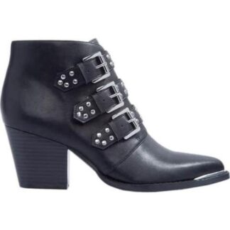 BOTA TEXANA CON ESTOPEROLES NEGRO TIERRA BENDITA DELUXE
