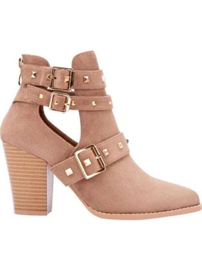 BOTA TEXANA CON ESTOPEROLES TAUPE TIERRA BENDITA