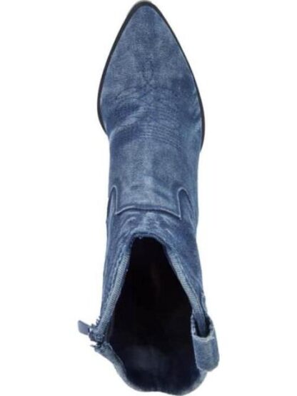 BOTA TEXANA DE MEZCLILLA AZUL MEZCLILLA TIERRA BENDITA - Image 3