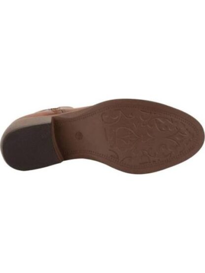BOTA CIERRE METALICO TACON BAJO COGNAC TIERRA BENDITA - Image 4