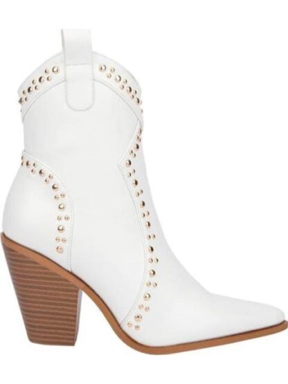 BOTA TEXANA TACON ALTO BLANCO THALIA SODI