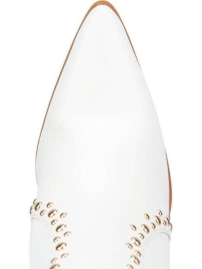 BOTA TEXANA TACON ALTO BLANCO THALIA SODI - Image 3
