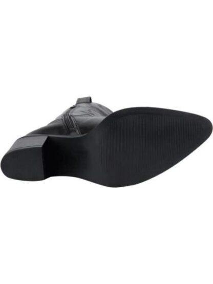 BOTA TEXANA TACON MEDIO BORDADA NEGRO TIERRA BENDITA - Image 4