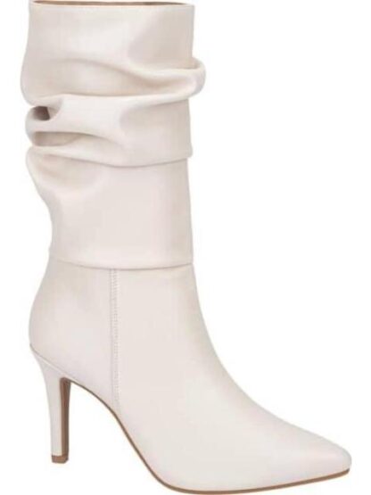 BOTA TUBO CON ARRUGA BEIGE/HUESO YAELI - Image 2