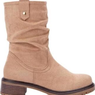 BOTA TUBO CON ARRUGA SUELA TRACK AVENA TIERRA BENDITA