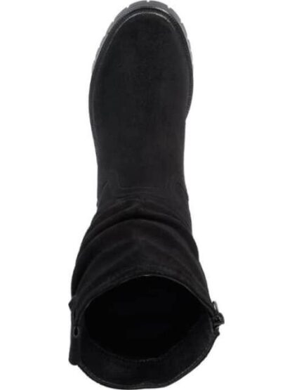 BOTA TUBO CON ARRUGA SUELA TRACK NEGRO TIERRA BENDITA - Image 3