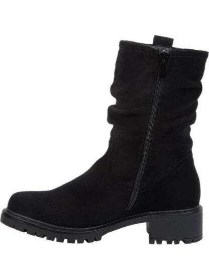 BOTA TUBO CON ARRUGA SUELA TRACK NEGRO TIERRA BENDITA - Image 5