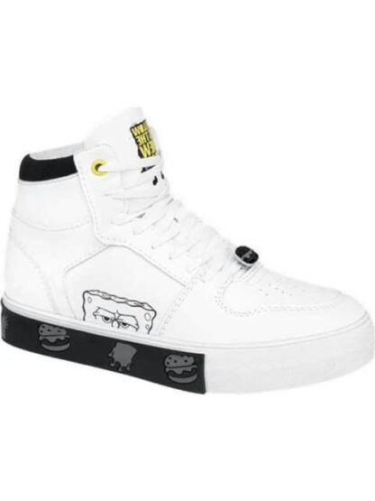 BOTA URBANO BOB ESPONJA BLANCO/NEGRO BOB ESPONJA