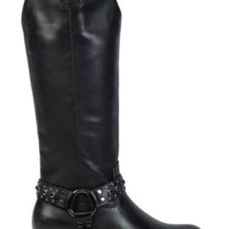 BOTA VAQUERA CON ESTOPEROLES NEGRO TIERRA BENDITA