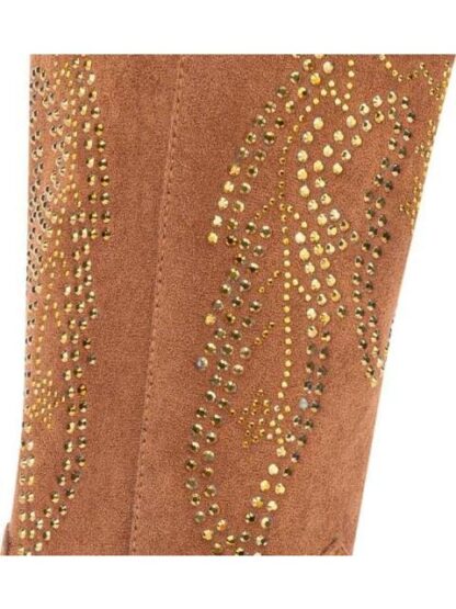 BOTA VAQUERA CON PEDRERIA CAMEL TIERRA BENDITA - Image 6