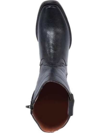 BOTA VAQUERA DE PIEL NEGRO REYPA BOOTS - Image 3