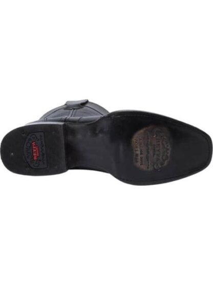 BOTA VAQUERA DE PIEL NEGRO REYPA BOOTS - Image 4