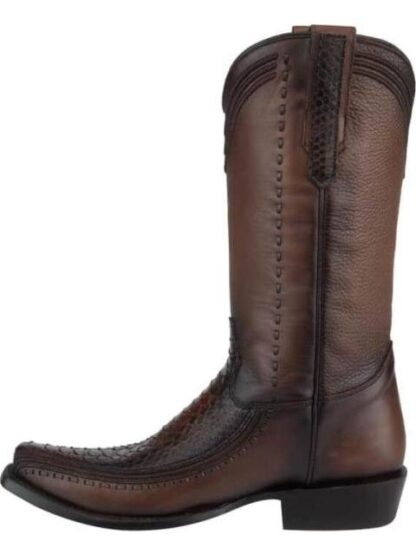 BOTA VAQUERA EXOTICA MIEL CUADRA - Image 5