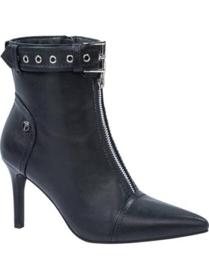 BOTA VESTIR TACON DELGADO NEGRO THALIA SODI - Image 2