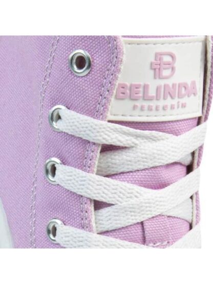 TENIS BOTA VULCANIZADO LILA BELINDA PEREGRIN - Image 6