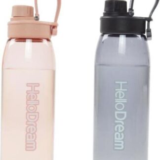BOTELLA PARA AGUA 1000ML MULTICOLOR HELLODREAM