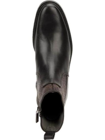 BOTIN CASUAL AJUSTE CON CIERRE NEGRO FRANCO CUADRA - Image 3