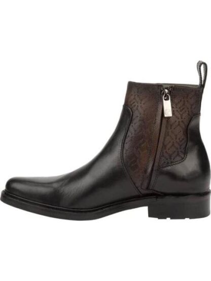 BOTIN CASUAL AJUSTE CON CIERRE NEGRO FRANCO CUADRA - Image 5