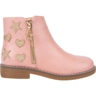 BOTIN CASUAL ESTRELLAS ROSA VIVIS SHOES KIDS