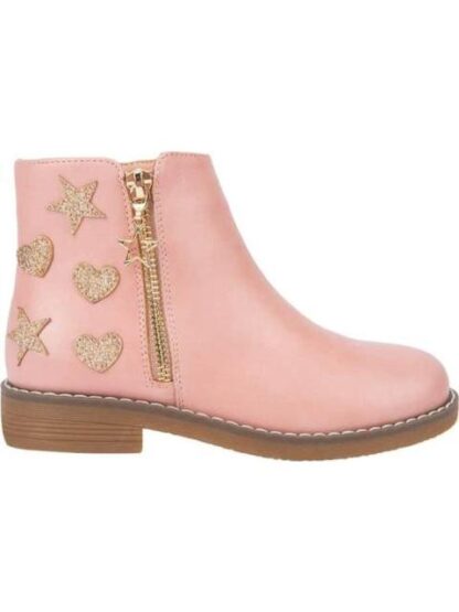 BOTIN CASUAL ESTRELLAS ROSA VIVIS SHOES KIDS