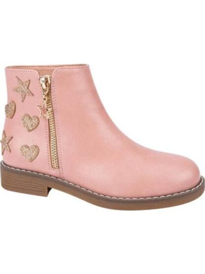 BOTIN CASUAL ESTRELLAS ROSA VIVIS SHOES KIDS - Image 2