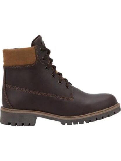 BOTIN CASUAL TIPO LEÑADOR AGUJETA MARRON KEBO