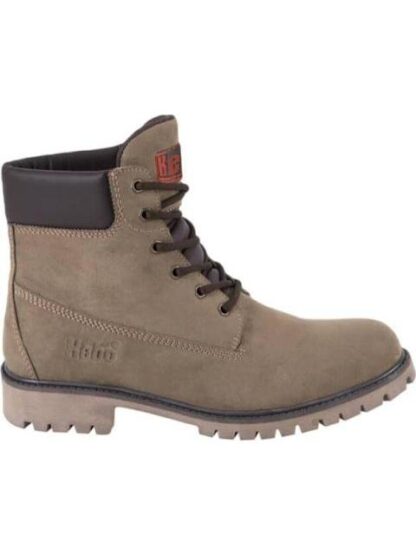 BOTIN CASUAL TIPO LEÑADOR AGUJETA VERDE OLIVO KEBO