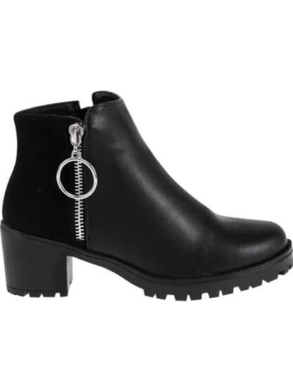 BOTIN CON CIERRE NEGRO VIVIS SHOES KIDS