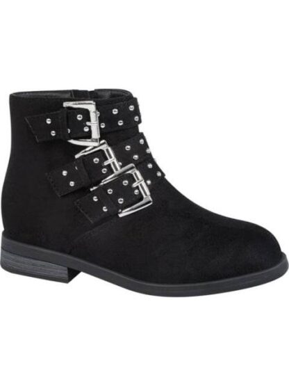 BOTIN CON HEBILLAS NEGRO VIVIS SHOES KIDS - Image 2