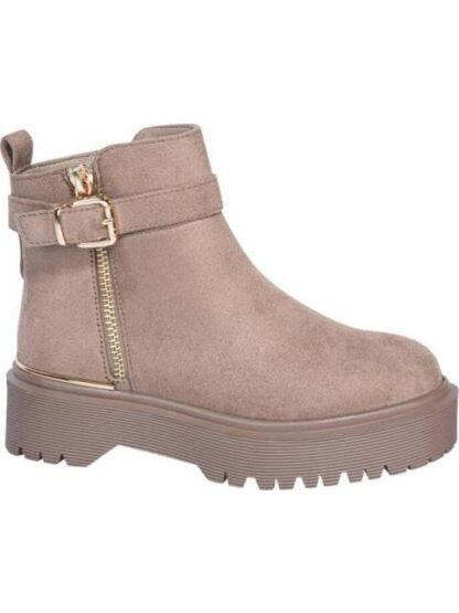 BOTIN CON PLATAFORMA TAUPE VIVIS SHOES KIDS - Image 2