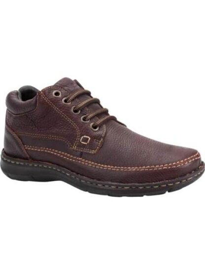 BOTIN CONFORT TEJIDO A MANO ROJO LADRILLO NEBEL WALK