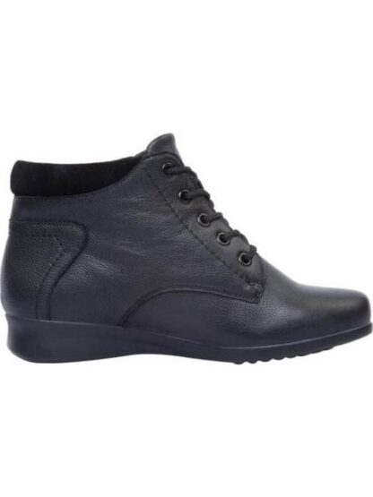 BOTIN DE PIEL NEGRO SCHATZ COMFORT FLEX