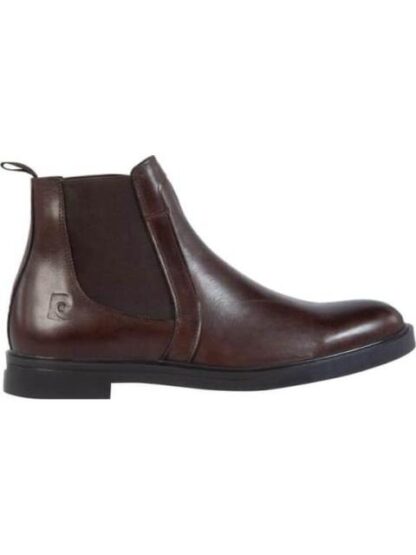 BOTIN DE VESTIR COGNAC PIERRE CARDIN