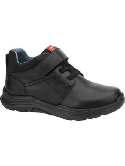 BOTIN ESCOLAR DE PIEL NEGRO VAVITO
