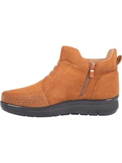 BOTIN GAMUZA CAMEL SHOSH CONFORT - Image 5