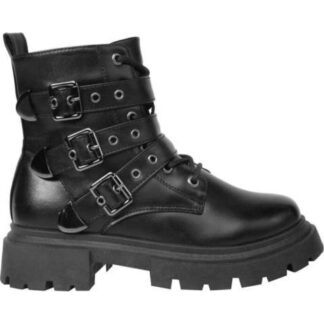 BOTIN HIKER CON HEBILLAS NEGRO VIVIS SHOES KIDS