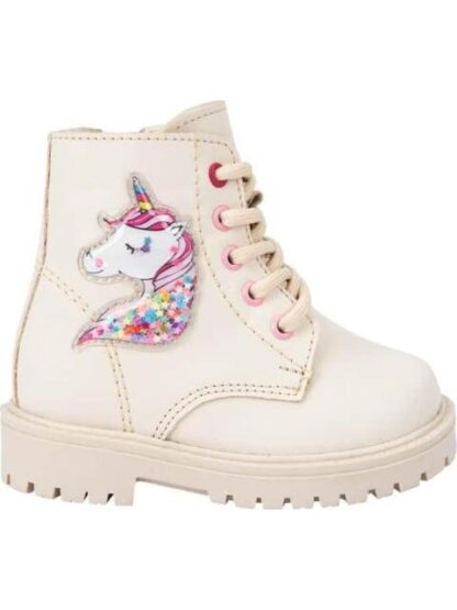 BOTIN HIKER UNICORNIO BEIGE VIVIS SHOES KIDS