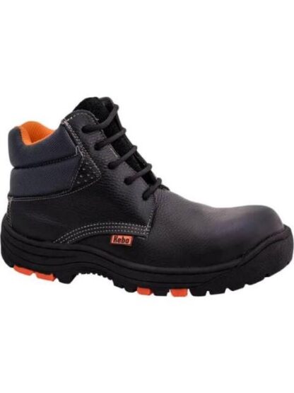 BOTIN INDUSTRIAL CASCO DE SEGURIDAD NEGRO KEBO