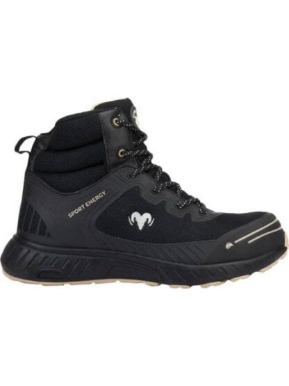 BOTIN INDUSTRIAL CASCO DE SEGURIDAD NEGRO RAM PRO