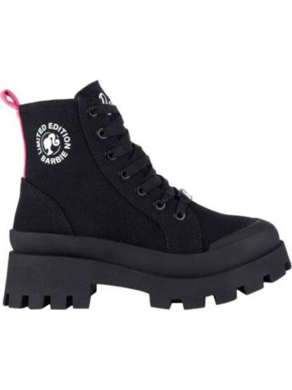 BOTIN MILITAR BARBIE NEGRO BARBIE