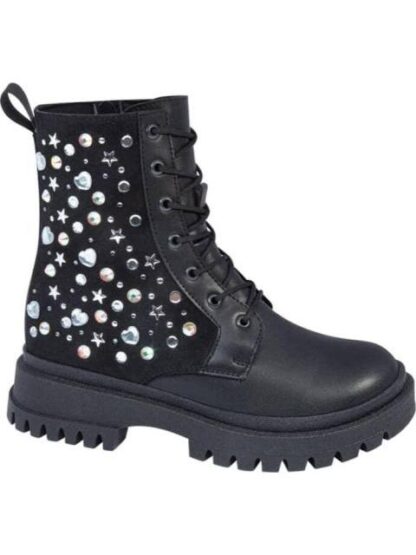 BOTIN MILITAR BRILLOS NEGRO TROPICANA N - Image 2