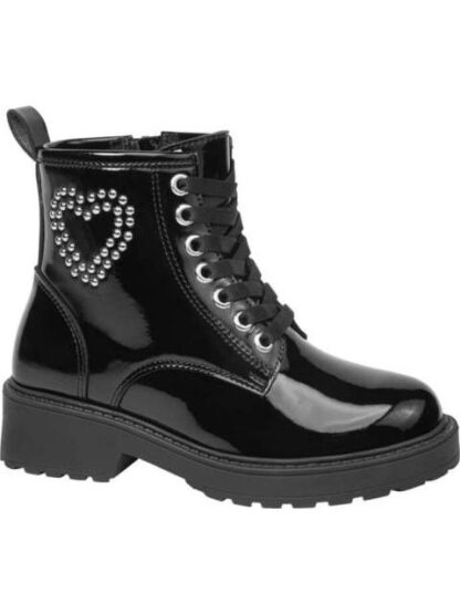 BOTIN MILITAR CORAZON NEGRO BAMBINO - Image 2